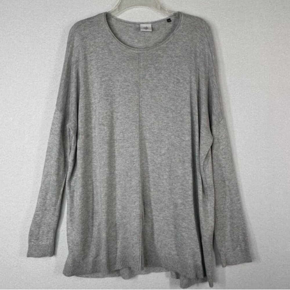 Cabi Oversized Sweater Heather Gray Size Small #3305